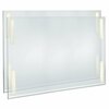 Azar Displays Self Adhesive Clear Acrylic Wall Sign Holder Frame 22'' W x 17'' H -Landscape / Horizontal, 2PK 122038-2PK